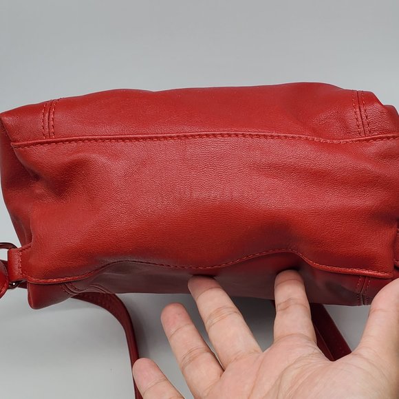 Longchamp Le Pliage Cuir XS Backpack Cherry Red main image 7